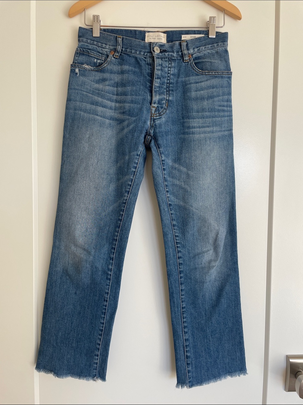 NILI LOTAN boyfriend Medium Straight leg Jeans